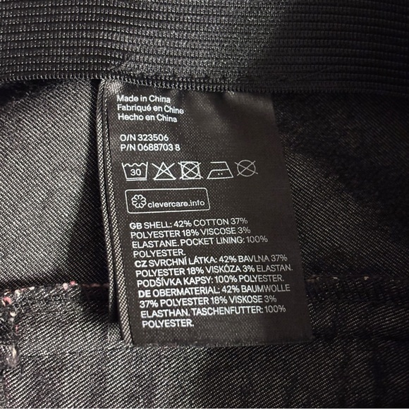 GP & J BAKER x H&M Floral & Bird Pattern Flat Front Ankle Length Trousers - Picture 6 of 8